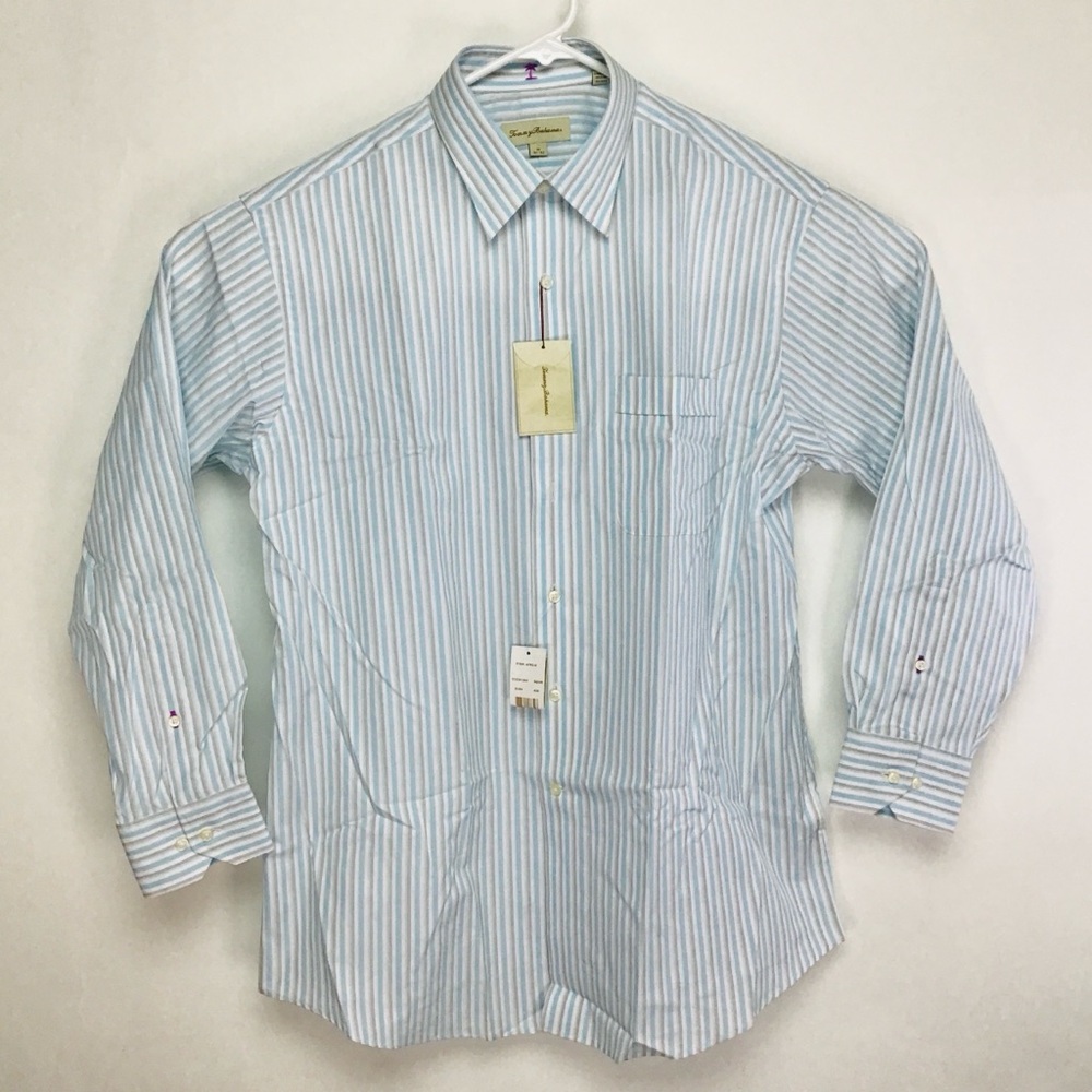NWT Tommy Bahama men’s long sleeve button up dress shirt 16 32/33